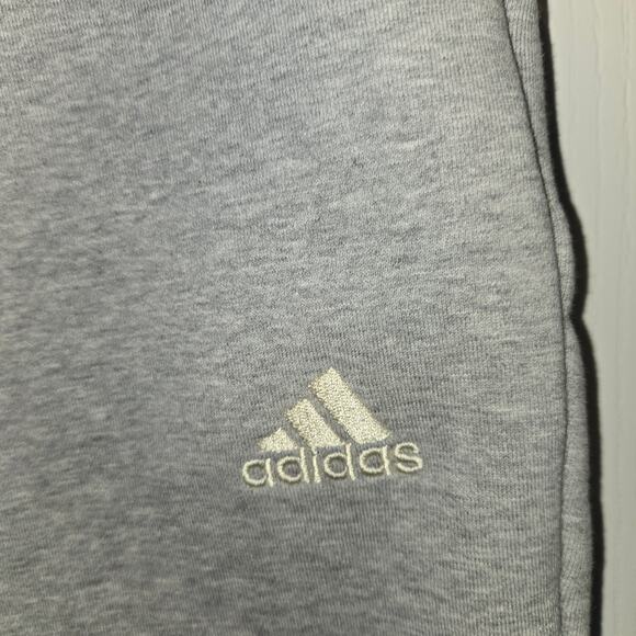 Men's adidas Solid Color Loose Casual Breathable SportsJoggers Gray XXL - Picture 3 of 6